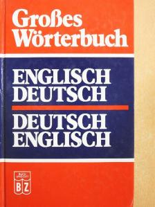 Großes Wörterbuch - Englisch-Deutsch/Deutsch-Englisch [antikvár]