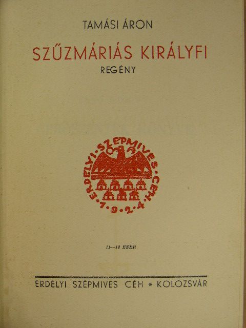 Tamási Áron - Szűzmáriás királyfi [antikvár]