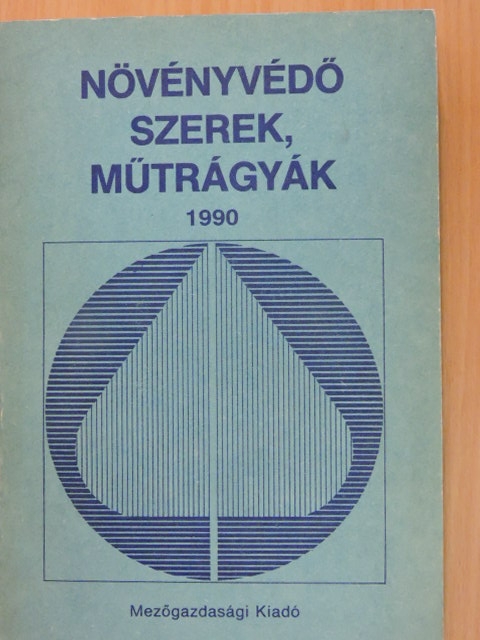 Dr. Karmos-Várszegi Mária - Növényvédő szerek, műtrágyák 1990. [antikvár]