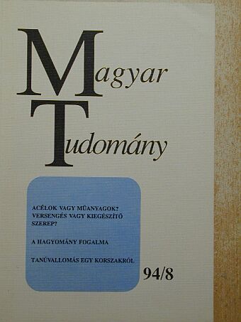 Andorka Rudolf - Magyar Tudomány 1994. augusztus [antikvár]