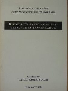Carol Flaherty-Zonis - Kiegészítő anyag az emberi szexualitás tananyaghoz [antikvár]