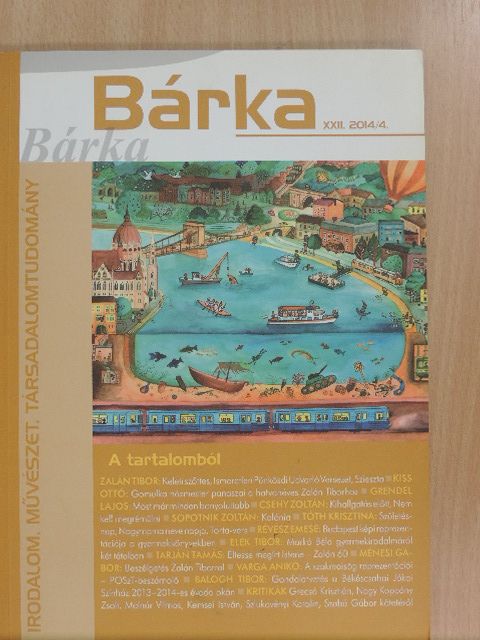 Balogh Tibor - Bárka 2014/4. [antikvár]