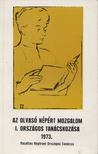 Kristó Nagy István - Az olvasó népért mozgalom I. országos tanácskozása 1973. [antikvár]