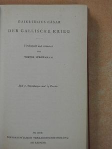 Gaius Iulius Cäsar - Der Gallische Krieg [antikvár]