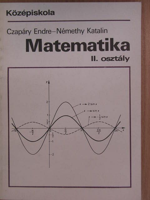 Czapáry Endre - Matematika II. [antikvár]