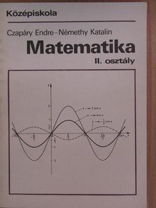 Czapáry Endre - Matematika II. [antikvár]