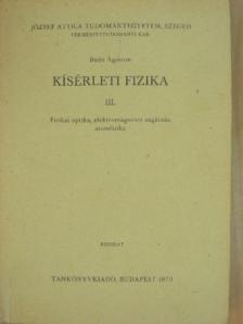 Budó Ágoston - Kísérleti fizika III. [antikvár]