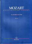 MOZART, W,A, - LA CLEMENZA DI TITO KV 621 STUDIENPARTITUR URTEXT, HERAUSGEGEBEN VON FRANZ GIEGLING