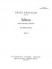 KREISLER-DITTERSDORF - KREISLER KLASSISCHE MANUSKRIPTE NR.7: SCHERZO FÜR VIOLINE UND KLAVIER