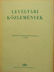 Baraczka István - Levéltári közlemények XXXIII. 2. szám [antikvár]