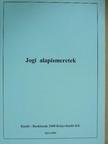 Jogi alapismeretek [antikvár]