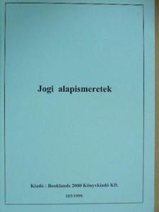 Jogi alapismeretek [antikvár]