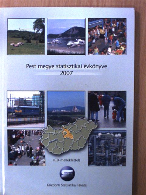 Pest megye statisztikai évkönyve 2007 - CD-vel [antikvár]
