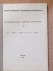 Környezettudományi tematikus bibliográfiák 1. [antikvár]