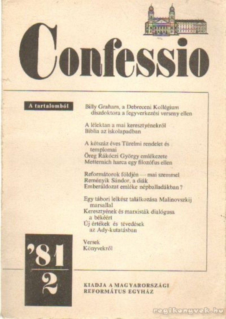 Confessio 1981/2 [antikvár]