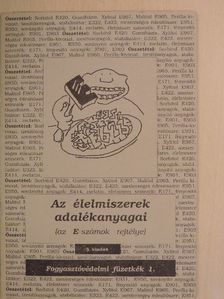 Az élelmiszerek adalékanyagai [antikvár]