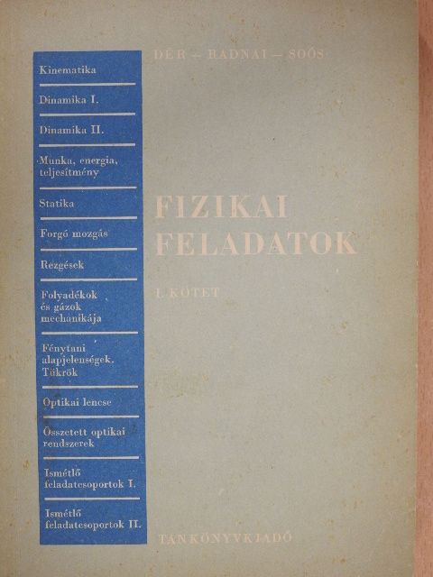 Radnai Gyula - Fizikai feladatok I. [antikvár]