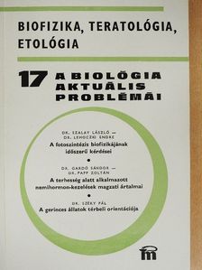 Dr. Gardó Sándor - A biológia aktuális problémái 17. [antikvár]