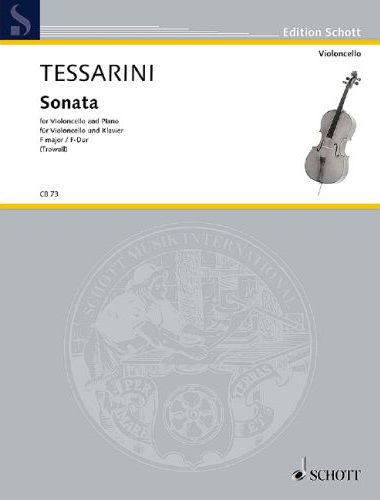 TESSARINI - SONATA - F DUR -  FOR VIOLONCELLO AND PIANO