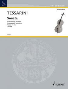 TESSARINI - SONATA - F DUR -  FOR VIOLONCELLO AND PIANO