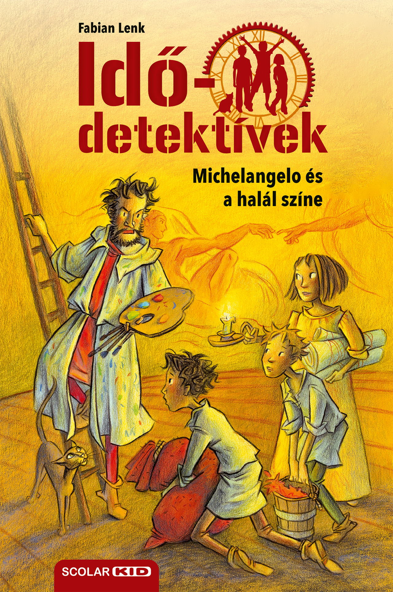 Fabian Lenk - Michelangelo és a halál színe (Idődetektívek 9.) 2. kiadás