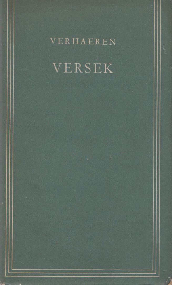 Verhaeren, Émile - Versek (Émile Verhaeren) [antikvár]