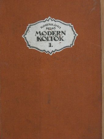 Alfred de Musset - Modern költők I. [antikvár]