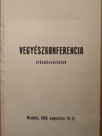 Dr. Somló György - Vegyészkonferencia [antikvár]
