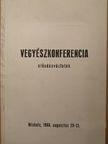 Dr. Somló György - Vegyészkonferencia [antikvár]