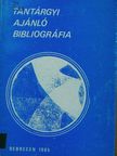 Tantárgyi ajánló bibliográfia [antikvár]