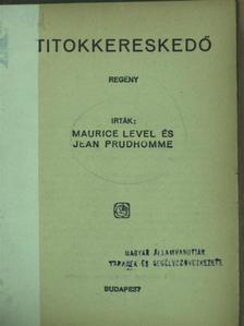 Jean Prudhomme - Titokkereskedő [antikvár]