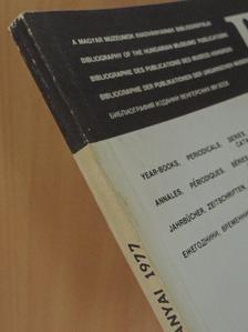 A magyar múzeumok kiadványainak bibliográfiája 1977 [antikvár]
