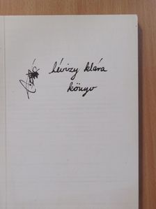 Hévizy Klára - Könyv (dedikált, számozott példány) [antikvár]