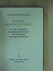 Heinz W. Prinzler - Summa Destillationis [antikvár]