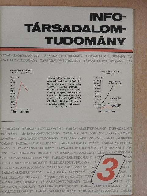 Andics Jenő - Info-Társadalomtudomány 1987. december [antikvár]