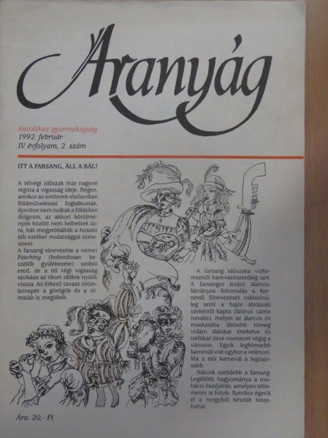 Aranyág 1992. február [antikvár]