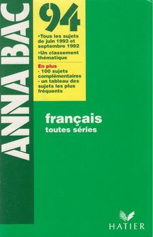 Christine Géray - Annabac Français Toutes Séries 94 [antikvár]