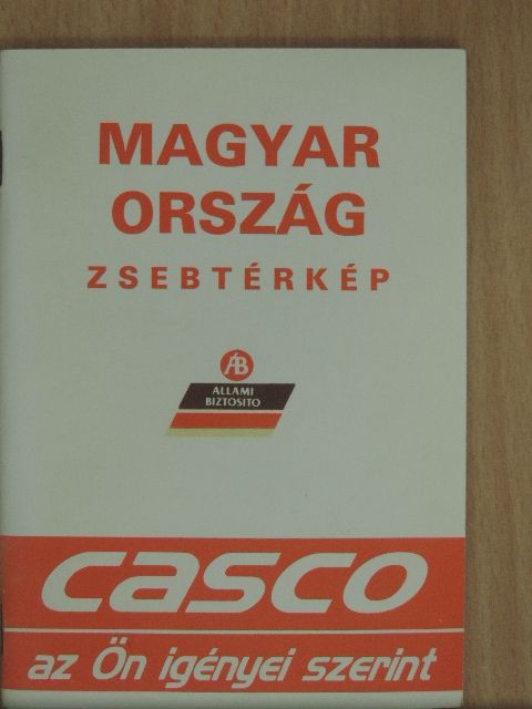 Magyarország zsebtérkép [antikvár]