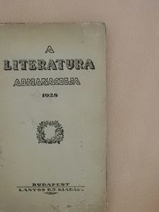 Balassa József - A Literatura almanachja 1928 [antikvár]