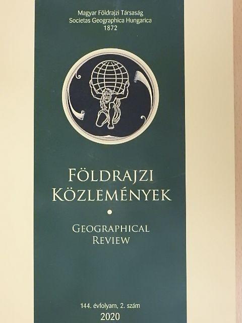 Csorba Péter - Földrajzi Közlemények 2020/2. [antikvár]