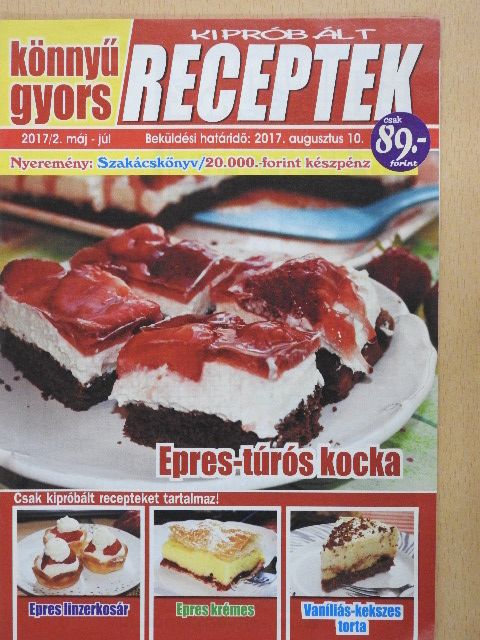 Könnyű gyors receptek 2017/2 [antikvár]