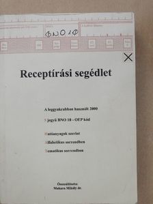 Receptírási segédlet [antikvár]