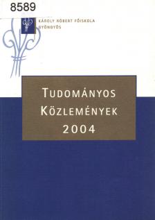 Dr. Dinya László - Tudományos közlemények 2004 [antikvár]