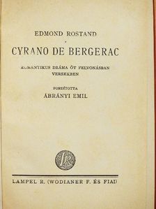 Edmond Rostand - Cyrano de Bergerac [antikvár]