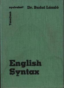Dr. Budai László - English Syntax [antikvár]