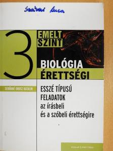 Sebőkné Orosz Katalin - Biológiaérettségi 3. [antikvár]