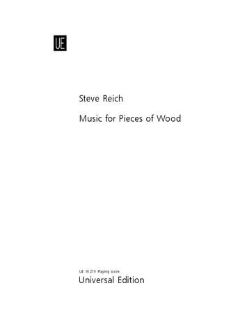 REICH, STEVE - MUSIC FOR PIECES OF WOOD FULL SCORE