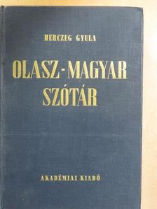 Herczeg Gyula - Olasz-magyar szótár [antikvár]