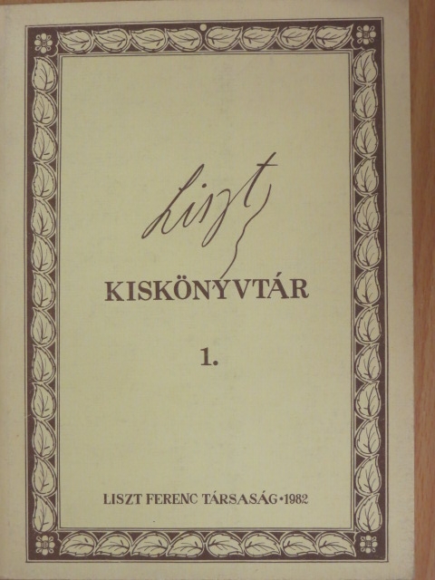 Liszt kiskönyvtár 1. [antikvár]
