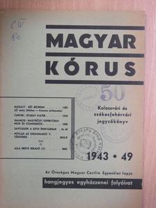 Deák Bárdos György - Magyar Kórus 1943. március [antikvár]